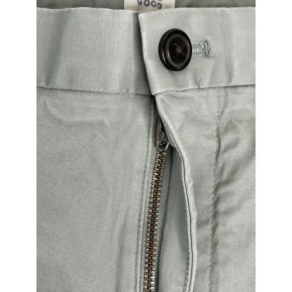 Gap For Good Gray Chino Pants Slim Straight Fit Mid Rise Workwear Office 32x32 - Picture 5 of 12